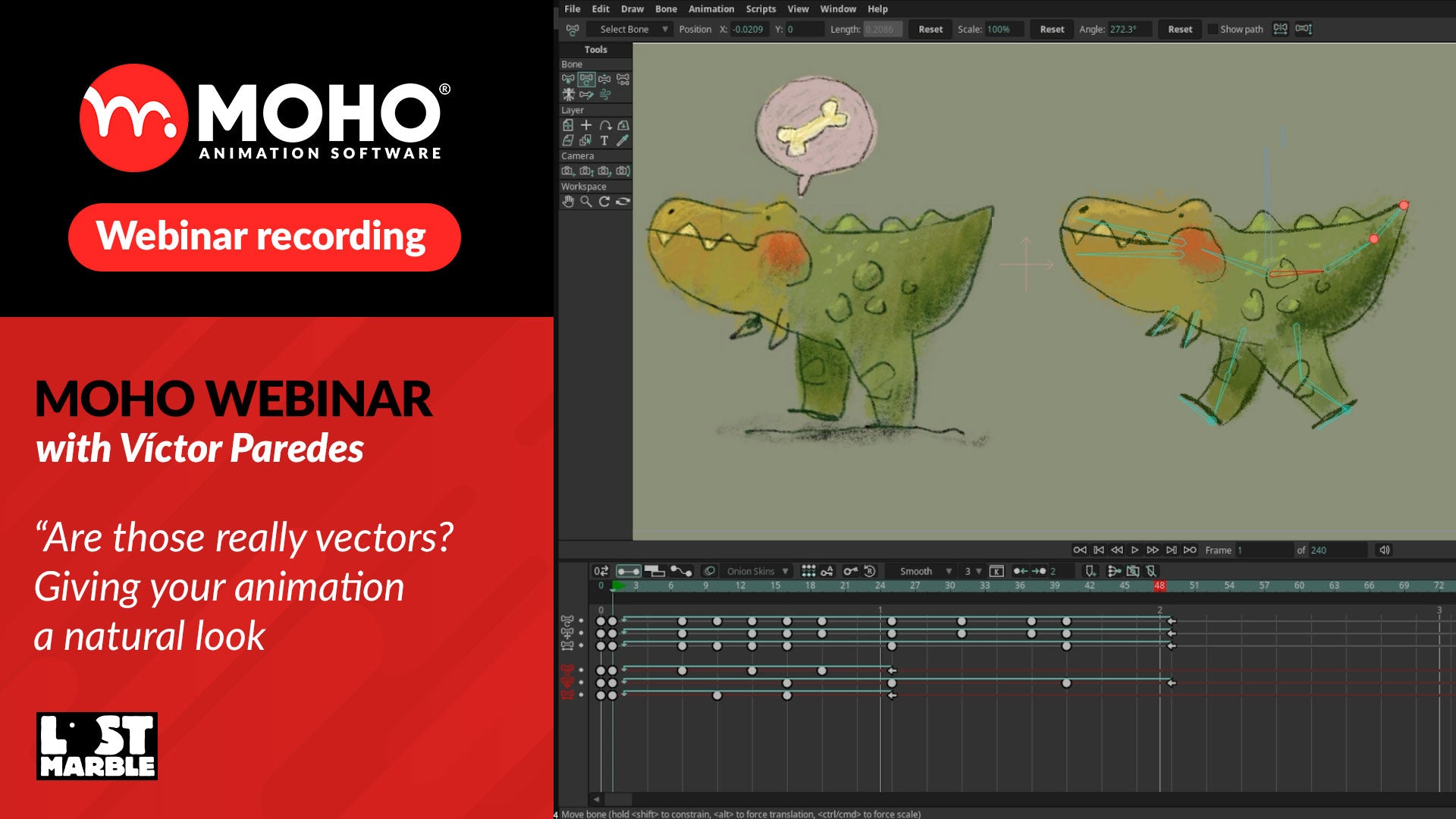 WEBINAR RECORDING - Are those really vectors? Giving your animation a natural look with Víctor Paredes