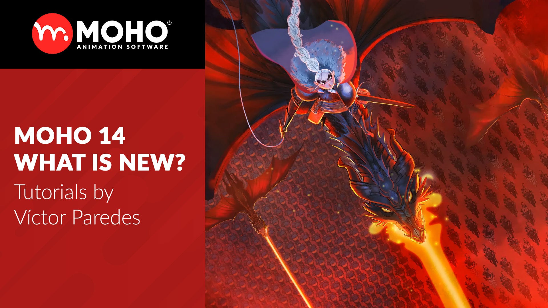 Moho 14: What is new? Tutorials by Víctor Paredes