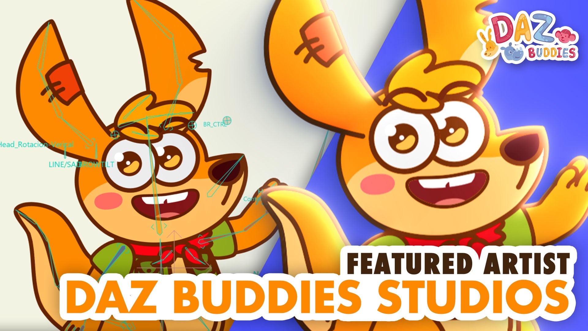 Moho Featured Artist: Daz Buddies Studios