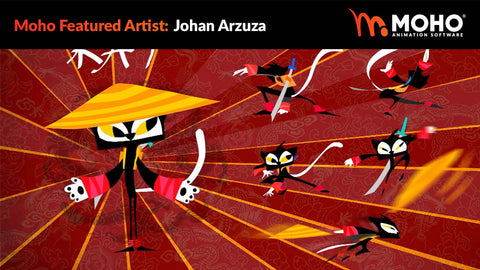 Moho Featured Artist: Kat Ninja by Johan Arzuza