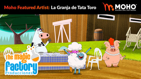 Moho Featured Artist: La Granja de Tata Toro - Children animated TV Series