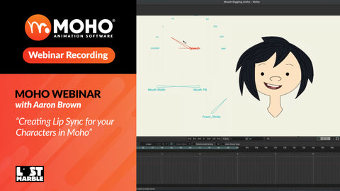 Webinar recording: Creating Lip Sync for your Characters in Moho with Aaron Brown