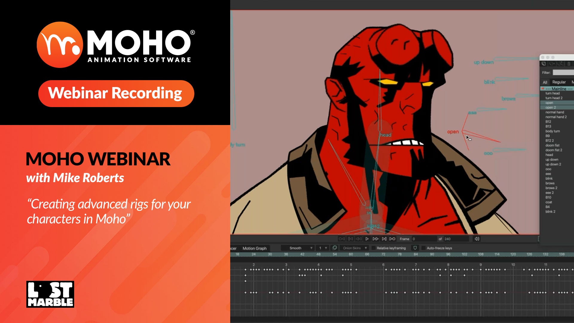 Webinar recording: Creating advanced rigs for your characters in Moho with Mike Roberts
