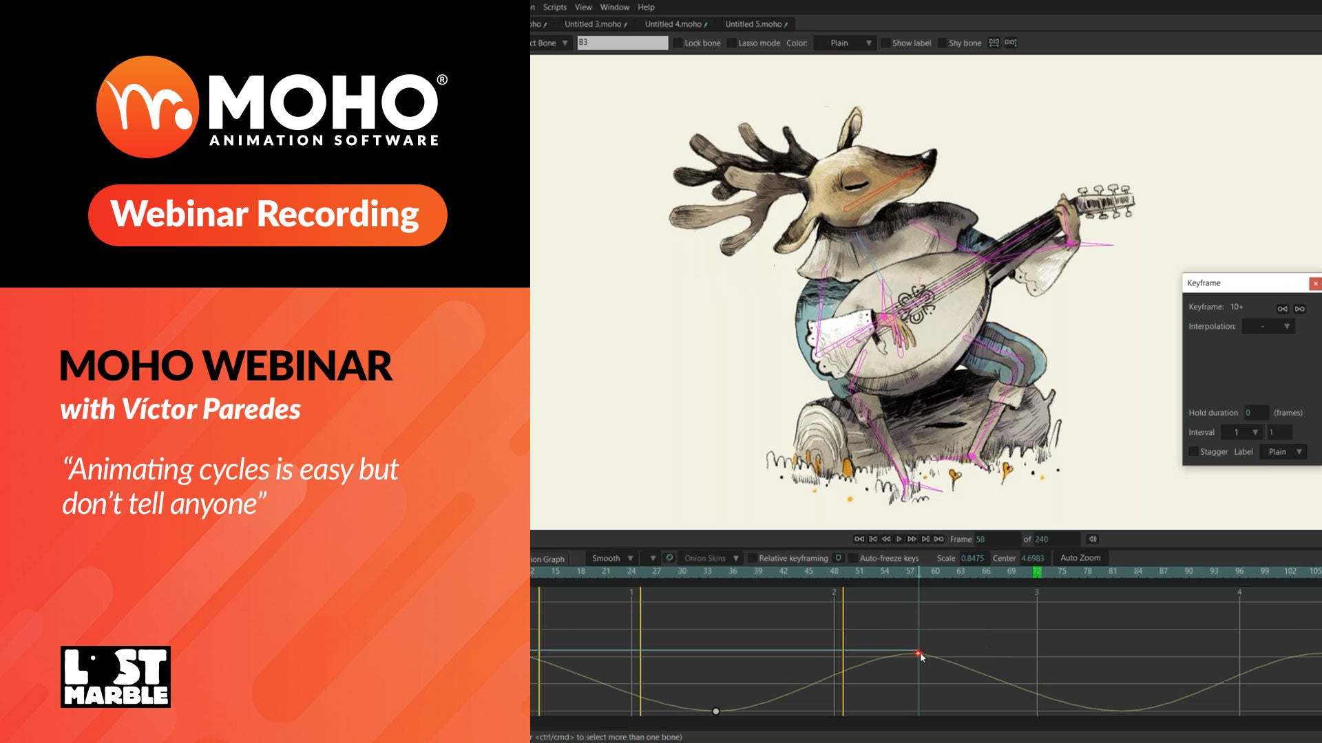 Webinar recording: Animating cycles is easy but don't tell anyone with Víctor Paredes