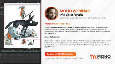 Webinar – What is new in Moho 13 5 3 with Victor Paredes