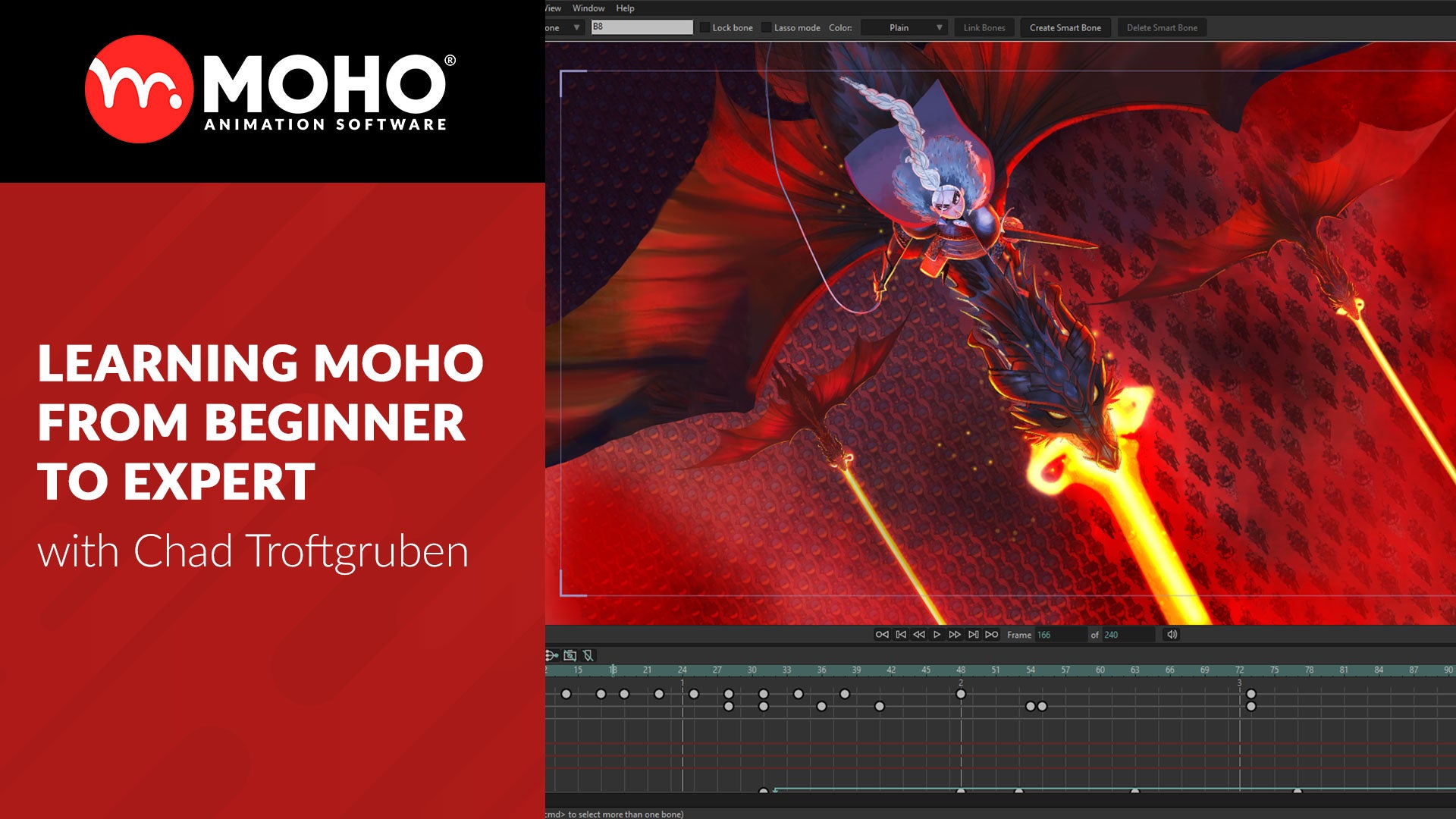 Learning Moho from beginner to expert. A FREE course created by the Moho team and Chad Troftgruben